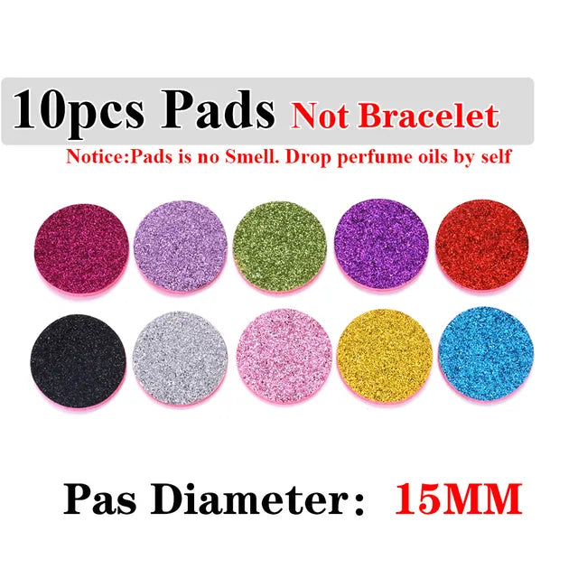 Stainless Steel Fragrance Diffuser Bracelet