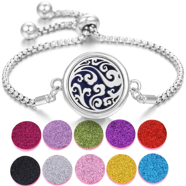 Stainless Steel Fragrance Diffuser Bracelet