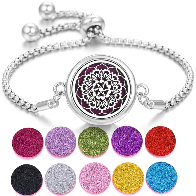 Stainless Steel Fragrance Diffuser Bracelet