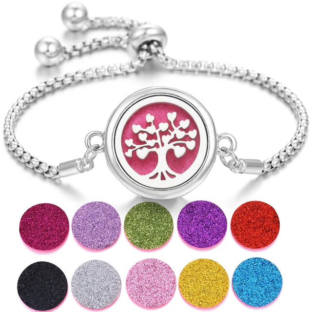 Stainless Steel Fragrance Diffuser Bracelet