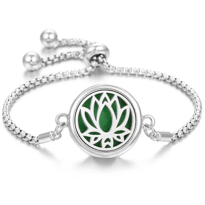 Stainless Steel Fragrance Diffuser Bracelet