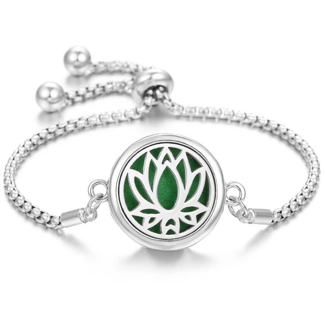 Stainless Steel Fragrance Diffuser Bracelet