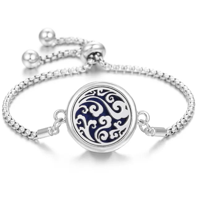 Stainless Steel Fragrance Diffuser Bracelet