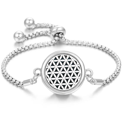 Stainless Steel Fragrance Diffuser Bracelet