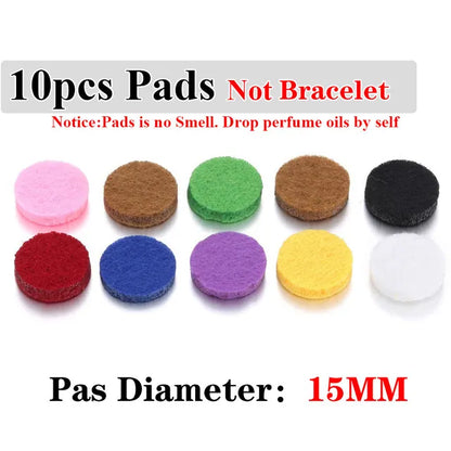 Stainless Steel Fragrance Diffuser Bracelet