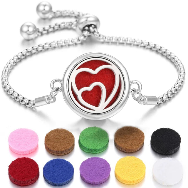 Stainless Steel Fragrance Diffuser Bracelet