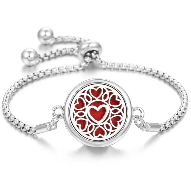 Stainless Steel Fragrance Diffuser Bracelet