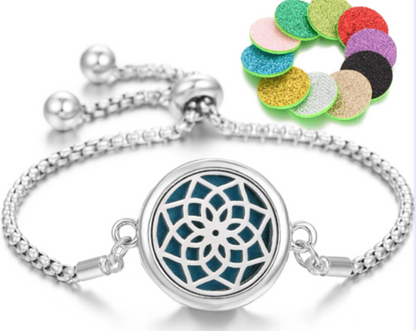 Stainless Steel Fragrance Diffuser Bracelet