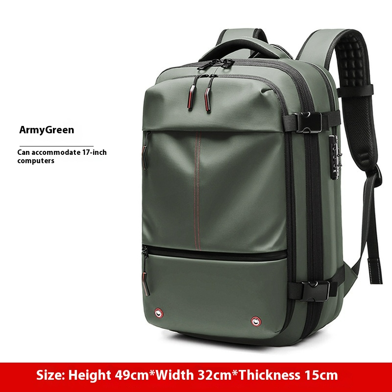 Large-Capacity Vacuum Compression Travel Backpack