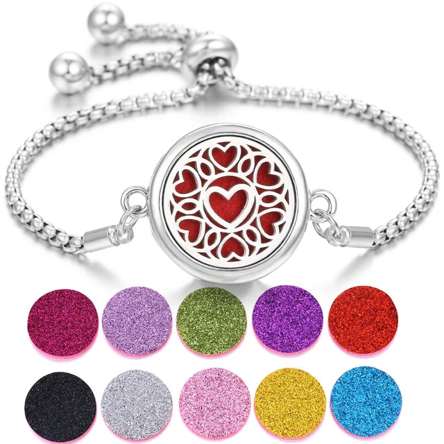 Stainless Steel Fragrance Diffuser Bracelet