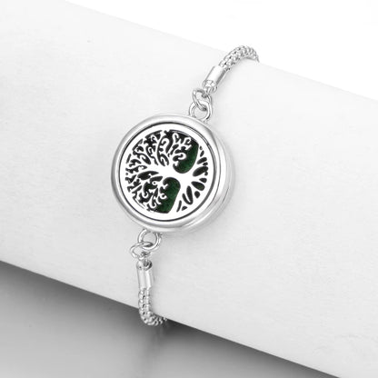 Stainless Steel Fragrance Diffuser Bracelet