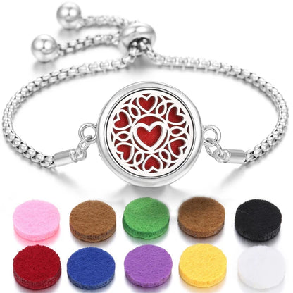 Stainless Steel Fragrance Diffuser Bracelet