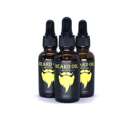 Beard Care Kit with Balm, Oil, Comb & Brush