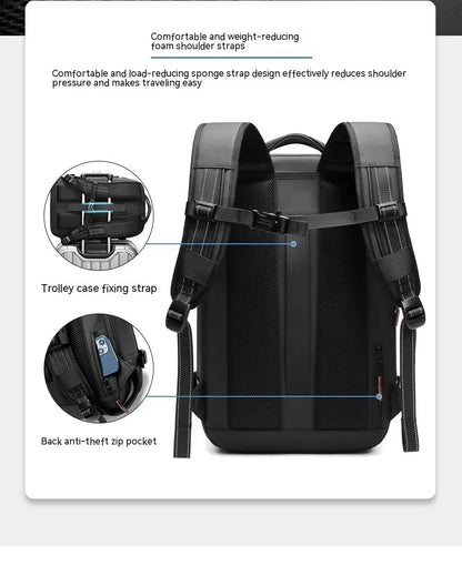 Large-Capacity Vacuum Compression Travel Backpack