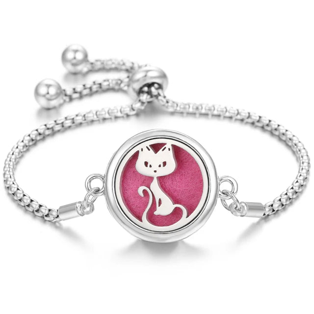 Stainless Steel Fragrance Diffuser Bracelet