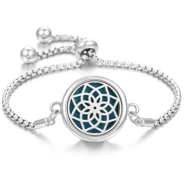 Stainless Steel Fragrance Diffuser Bracelet